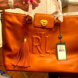 Ralph Lauren Victorian tote-TT Lauren Tsn